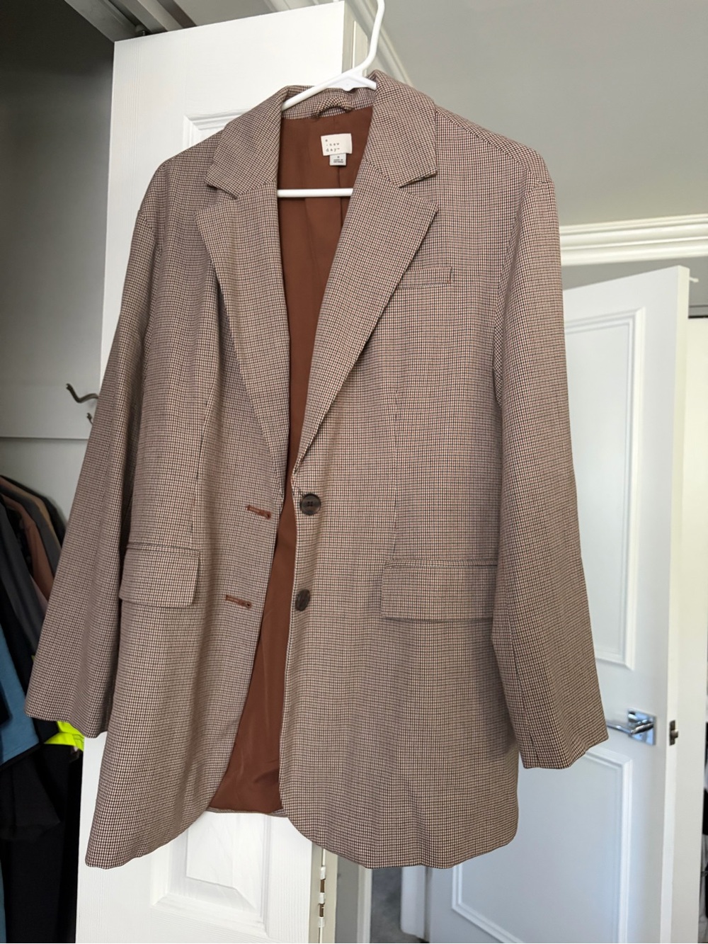 Houndstooth Blazer